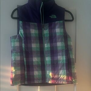 The North Face Multicolor Checkered Vest